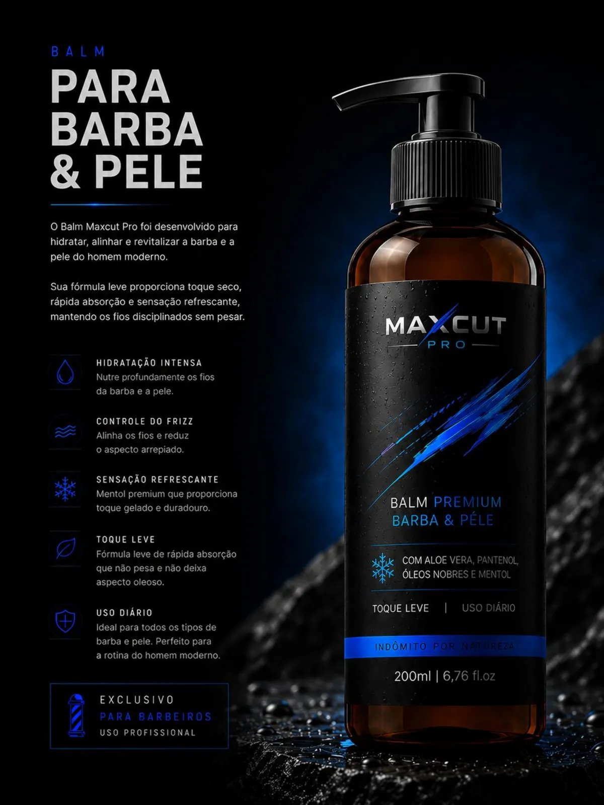 Balm para Barba e Pele MAXCUT PRO