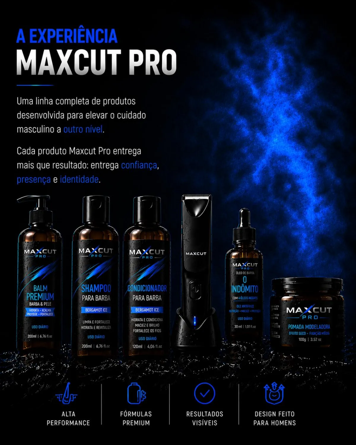 Kit de produtos MAXCUT PRO